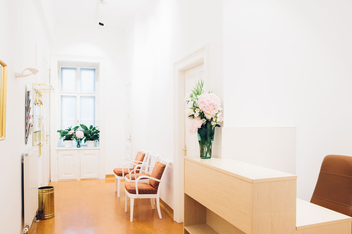 Empfang Ordination Dr. Peloschek